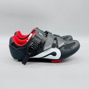 Peloton Shoes Womens 9 Black Cycling Cleats Indoor Spin Bike Sneakers Clip In